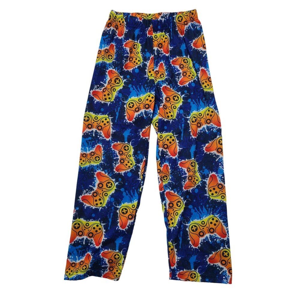 PJ Place Game Controller Print Pajama Pants Size M 7/8 Bottoms